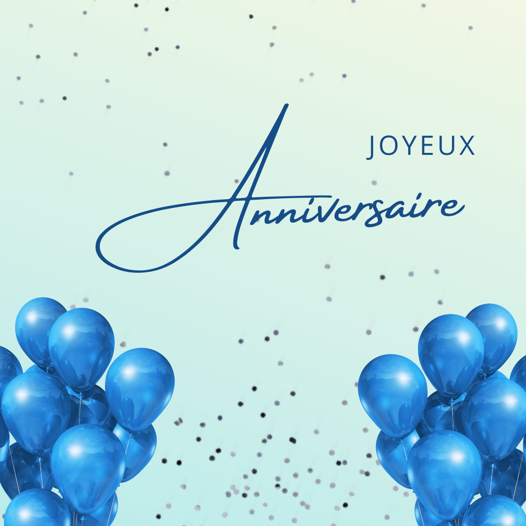 Anniversaire Garçon